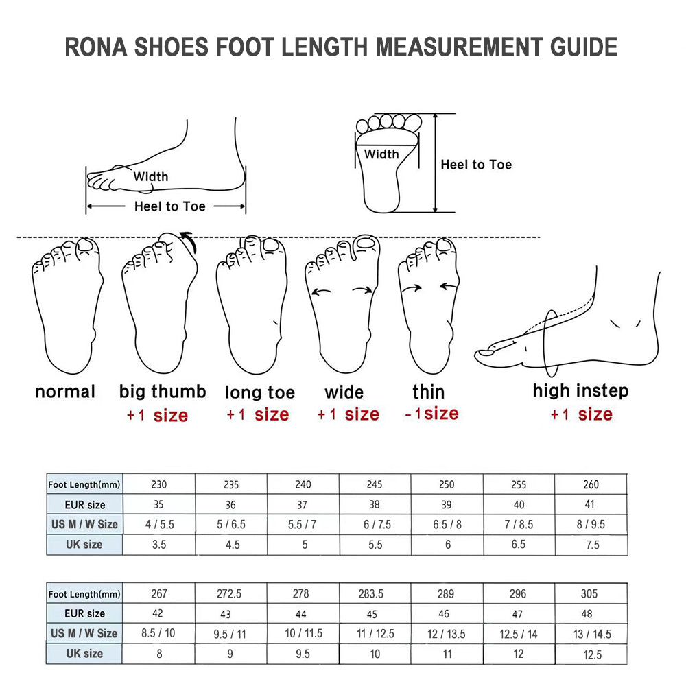 Come scegliere la taglia adatta delle scarpe antinfortunistiche? – Rona  Shoes